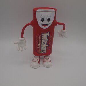Vintage 1999 Twizzlers Giggler Man Candy Dispenser Strawberry Twists